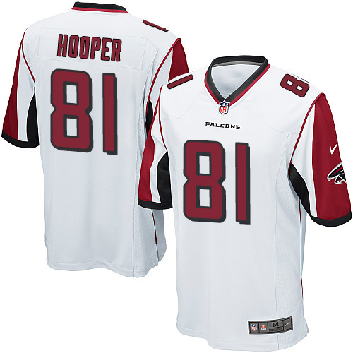 Nike Falcons #81 Austin Hooper White Youth Stitched NFL Elite Jersey